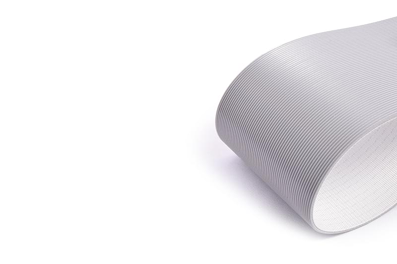 correia PVC perfil frizado para transporte inclinado