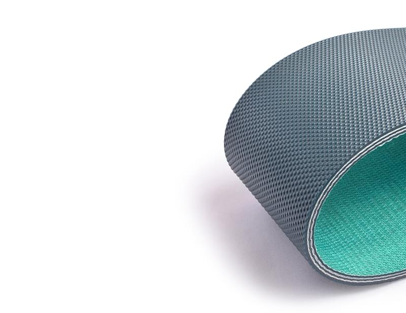 correia reforçada três lonas perfil semiesfera para polidoras de mármore e granito